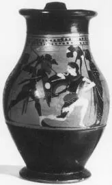 OLPE (ATHENIAN, BLACK-FIGURE)