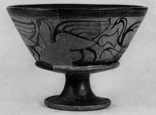 CHALICE (ETRUSCAN, OUTLINE)