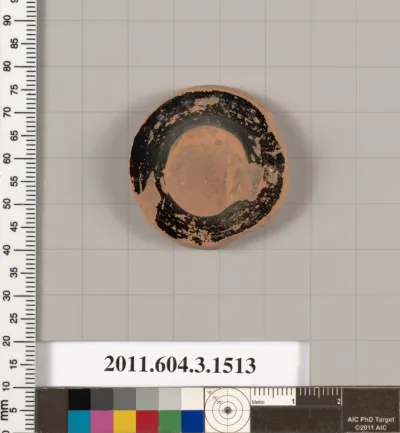 Terracotta fragment of a lekythos (oil flask)?