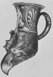 FIGURE VASE (SOUTH ITALIAN, APULIAN, RED-FIGURE)