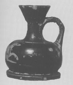 LEKYTHOS, SQUAT, FRAGMENT (ATHENIAN, RED-FIGURE)