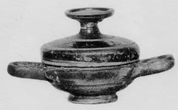 LEKANIS (ATHENIAN, BLACK GLAZE)