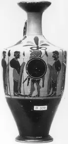 LEKYTHOS (ATHENIAN, BLACK-FIGURE)