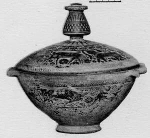 PYXIS (CORINTHIAN, BLACK-FIGURE)