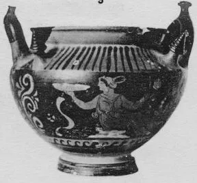 LEBES (SOUTH ITALIAN, GNATHIAN, BLACK GLAZE)