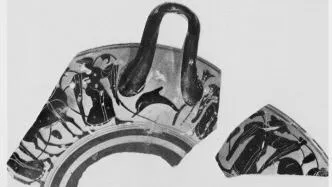 CUP, FRAGMENTS (ATHENIAN, BLACK-FIGURE)