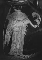 AMPHORA, PANATHENAIC SHAPE (ATHENIAN, RED-FIGURE)