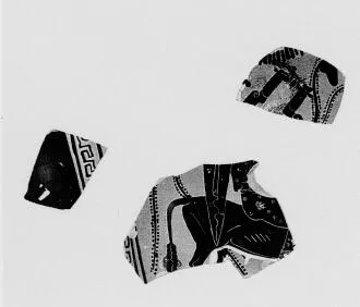 OINOCHOE, FRAGMENTS (ATHENIAN, BLACK-FIGURE)