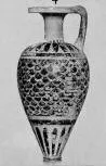 ARYBALLOS, POINTED (PROTOCORINTHIAN, TRANSITIONAL, BLACK-FIGURE)