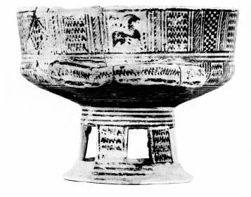 CUP (ATHENIAN GEOMETRIC, SILHOUETTE)