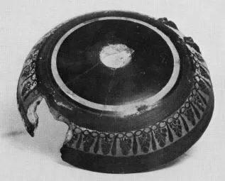 CUP, LITTLE MASTER BAND, FRAGMENT (ATHENIAN, BLACK-FIGURE)