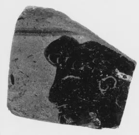 FRAGMENT (ETRUSCAN, BLACK-FIGURE)