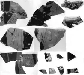 KRATER, COLUMN, FRAGMENT (ATHENIAN, RED-FIGURE)