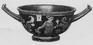 CUP, STEMLESS (SOUTH ITALIAN, APULIAN, RED-FIGURE)
