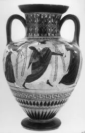 AMPHORA, NECK (ATHENIAN, BLACK-FIGURE)