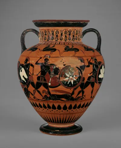 Attic Black-Figure Neck Amphora