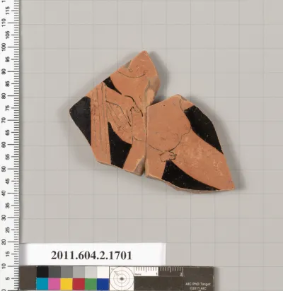 Terracotta fragment of a skyphos (deep drinking cup)