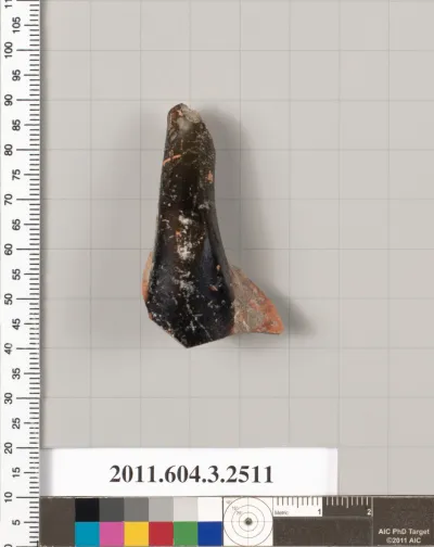 Terracotta fragment of a kylix (drinking cup)