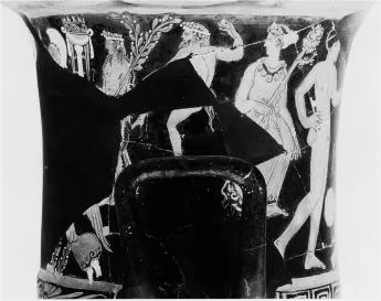 KRATER, CALYX (ATHENIAN, RED-FIGURE)