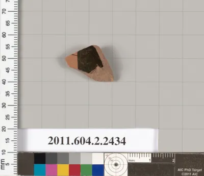 Terracotta fragment of an undetermined shape