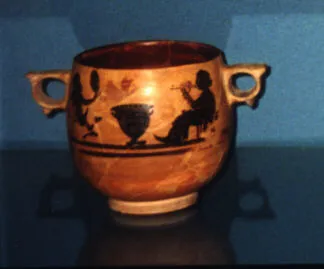 KANTHAROS (BOEOTIAN, CABIRION WARE, BLACK-FIGURE)