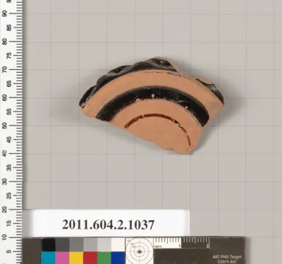 Terracotta fragment of an oinochoe (jug)