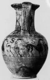 OINOCHOE (ITALO-GEOMETRIC, SILHOUETTE)
