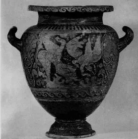 STAMNOS (ETRUSCAN, RED-FIGURE)