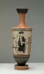 LEKYTHOS (ATHENIAN, RED-FIGURE)