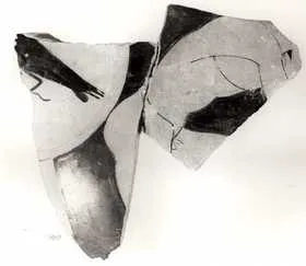 HYDRIA, FRAGMENT (ATHENIAN, RED-FIGURE)