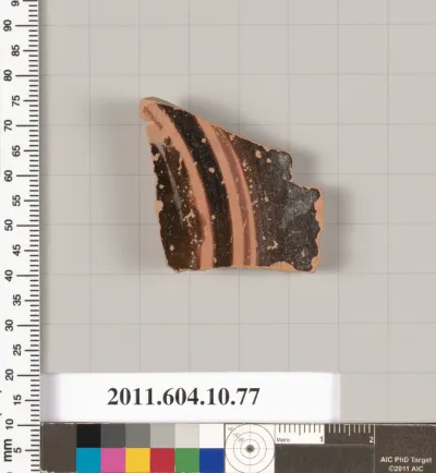 Terracotta fragment of a bowl