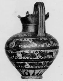 OINOCHOE (PROTOCORINTHIAN, BLACK-FIGURE)