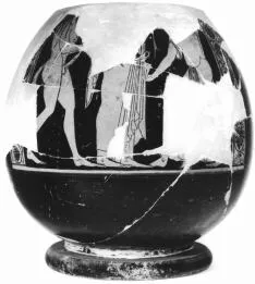 PELIKE, FRAGMENT (ATHENIAN, RED-FIGURE)