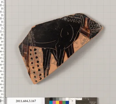 Terracotta fragment of an amphora (jar)