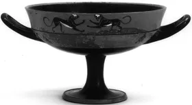 CUP, LITTLE MASTER LIP (ATHENIAN, BLACK-FIGURE)