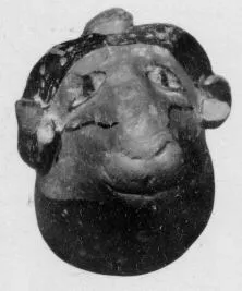 FIGURE VASE (EAST GREEK)