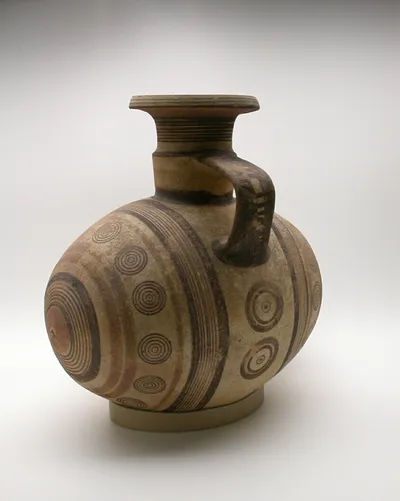 Jug in the Shape of a Barrel