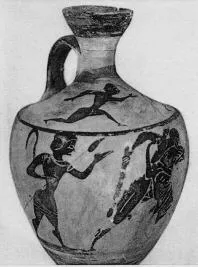 LEKYTHOS (ATHENIAN, BLACK-FIGURE)