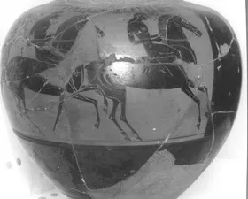 AMPHORA, NECK, FRAGMENTS (ATHENIAN, BLACK-FIGURE)