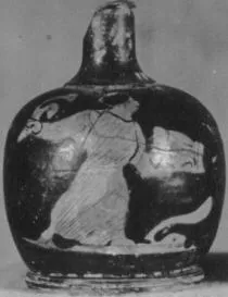 LEKYTHOS, SQUAT (ATHENIAN, RED-FIGURE)