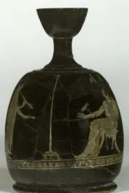 LEKYTHOS, SQUAT (ATHENIAN, RED-FIGURE)