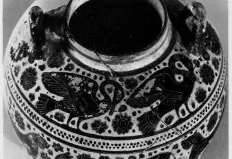 PYXIS (CORINTHIAN, BLACK-FIGURE)