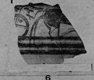 KRATER, FRAGMENT (MYCENEAN, OUTLINE)