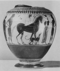 OLPE (ATHENIAN, BLACK-FIGURE)