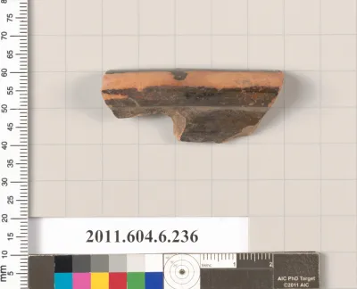 Terracotta fragment of a bowl