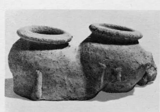 DOUBLE VASE (SOUTH ITALIAN, IMPASTO)