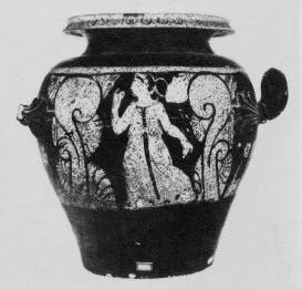STAMNOS (ETRUSCAN, RED-FIGURE)