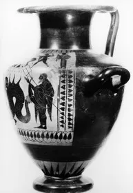 HYDRIA (ATHENIAN, BLACK-FIGURE)