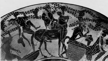 CUP A (ATHENIAN, BLACK-FIGURE)
