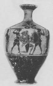 LEKYTHOS (ATHENIAN, BLACK-FIGURE)